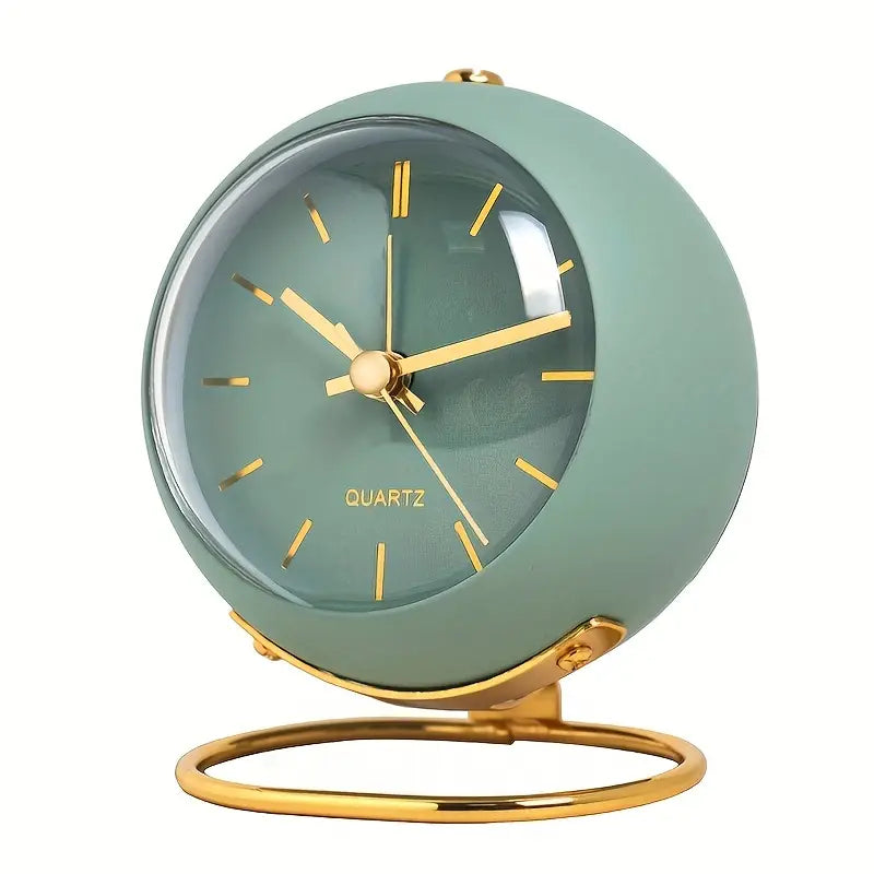 NordAura - Silent Nordic-Inspired Desk Clock For Home Decor