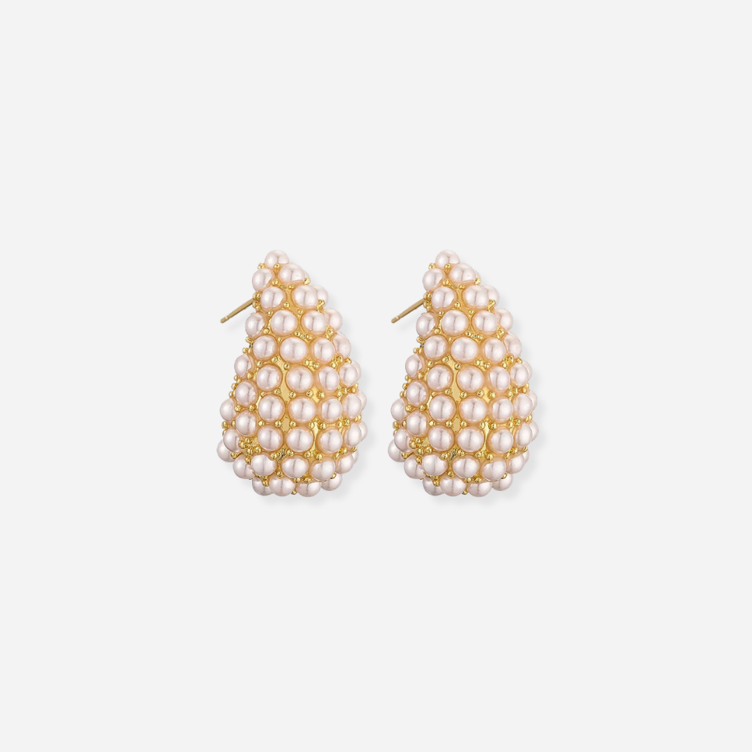 Classic Style Pearl Earrings