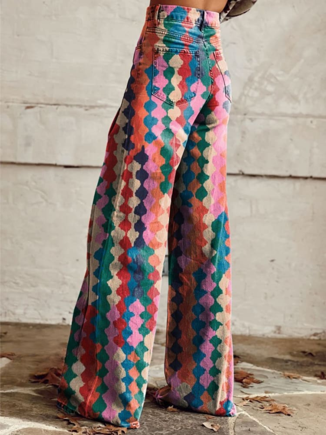 Leonie™ - Vintage Wide Leg Pants