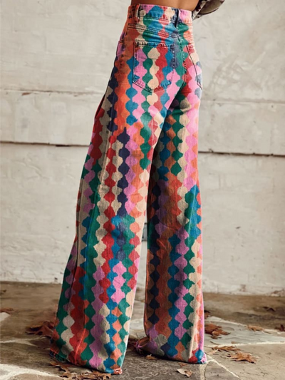Leonie™ - Vintage Wide Leg Pants