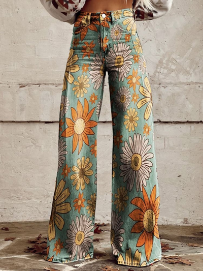 Wilma™ - Vintage Wide Leg Pants