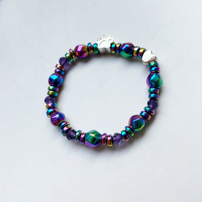 Magnetic Paw Charm Bracelet
