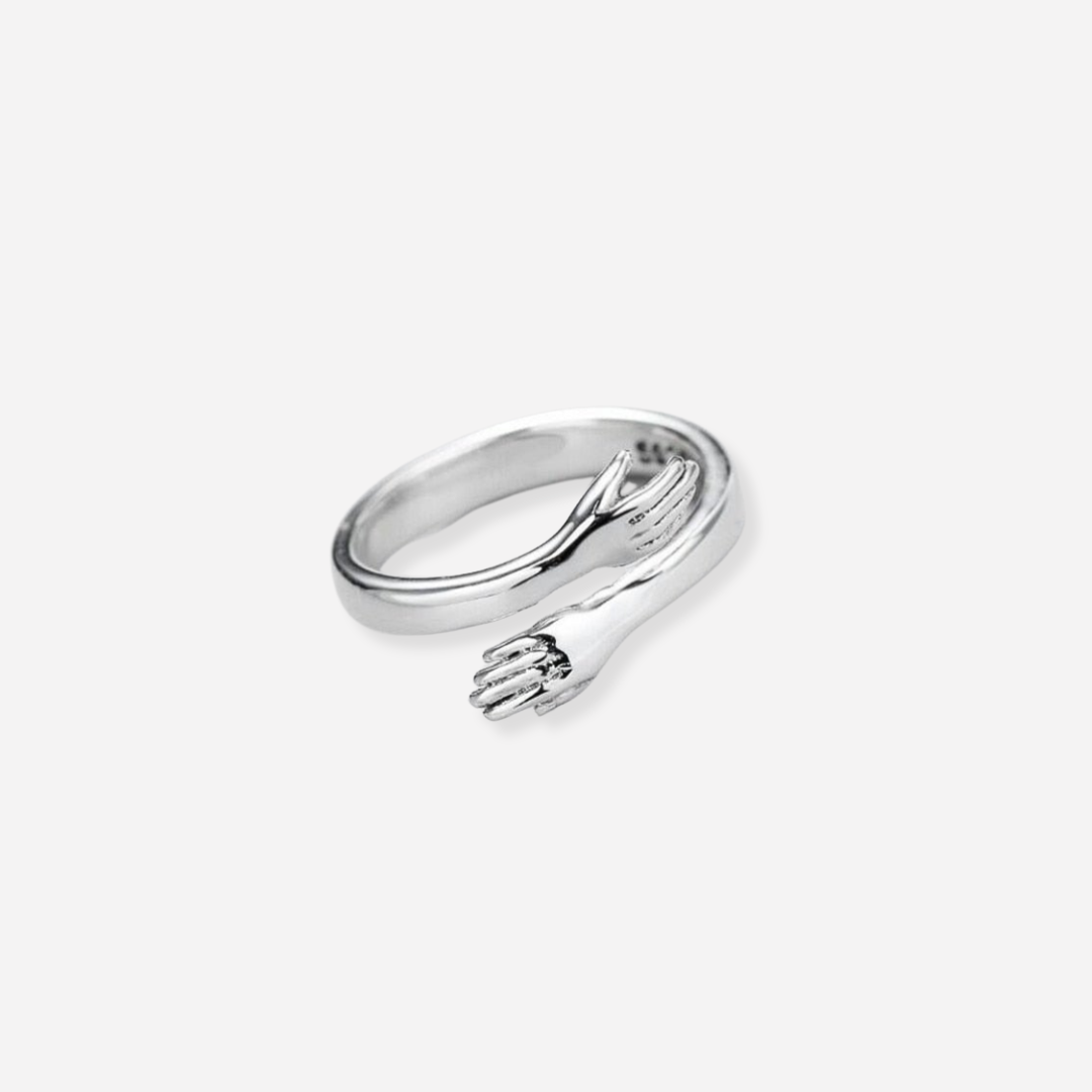 Hannah Silver Adjustable Hug Ring