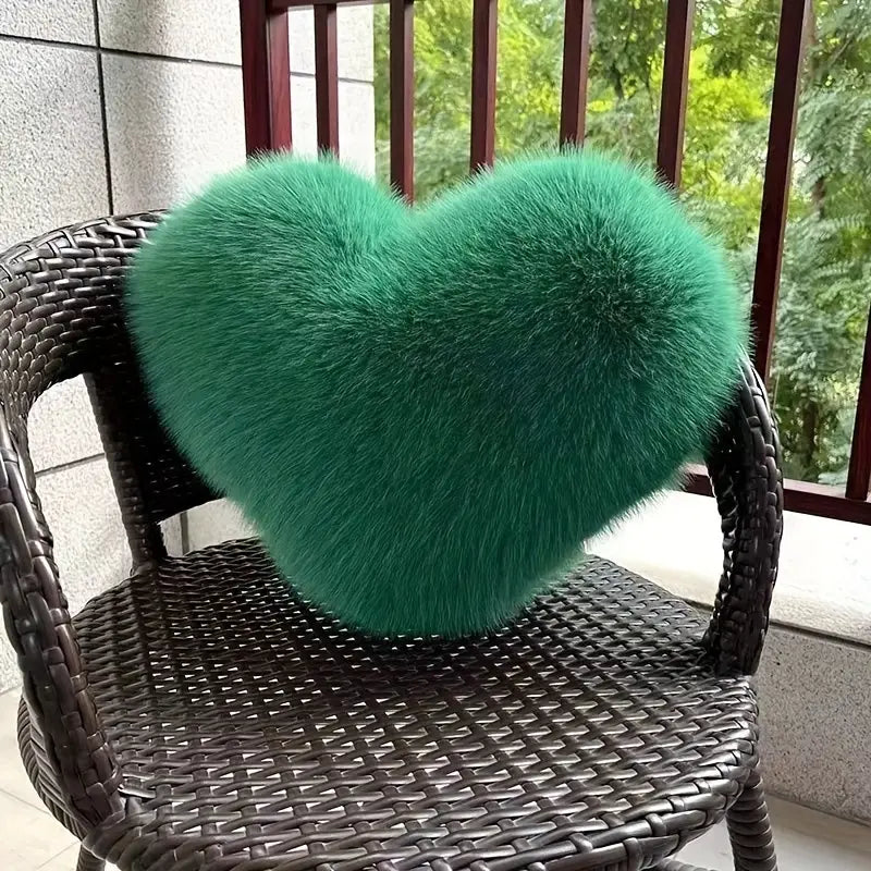 HeartNest - Cute Plush Heart-Shaped Pillow