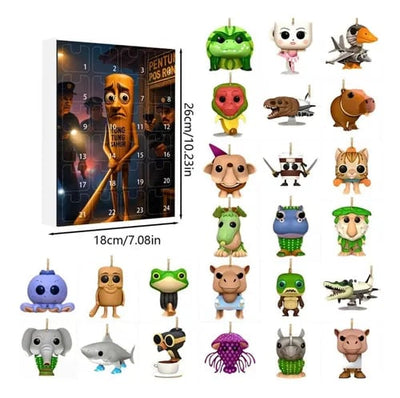 Tung Tung Tung Sahur Italian Advent Calendar with a Countdown to 24 Days