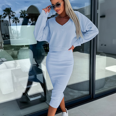 Edith – Top and dress set for an elegant and comfortable look