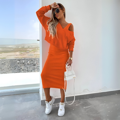 Edith – Top and dress set for an elegant and comfortable look
