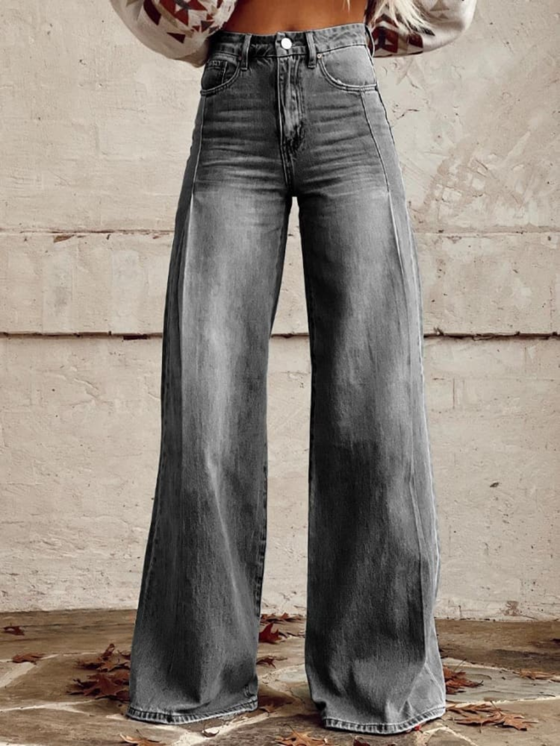 Edith™ - Casual Wide Leg Pants