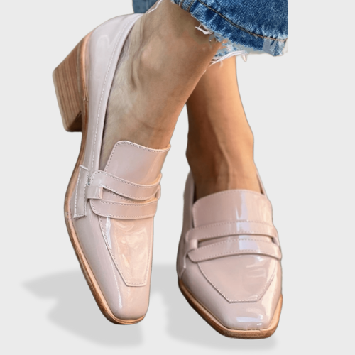 Elaine - Patent Leather Loafers