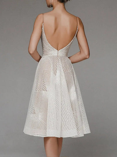 Loren™ - Elegant Dress with Open Back