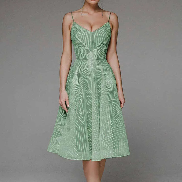 Loren™ - Elegant Dress with Open Back