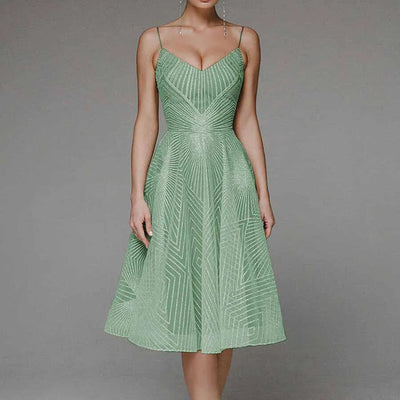Loren™ - Elegant Dress with Open Back