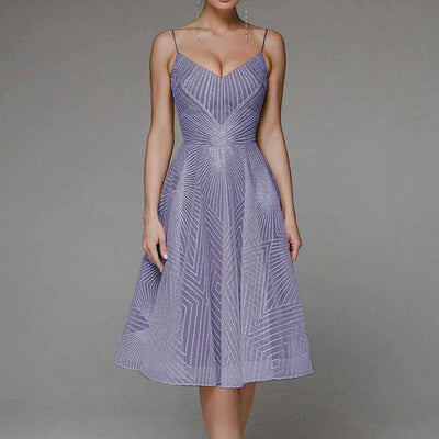 Loren™ - Elegant Dress with Open Back