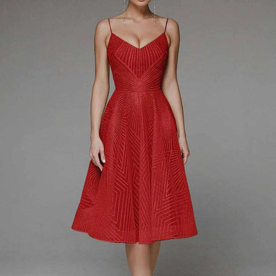 Loren™ - Elegant Dress with Open Back