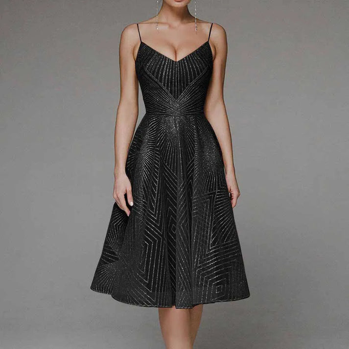 Loren™ - Elegant Dress with Open Back
