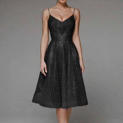 Loren™ - Elegant Dress with Open Back