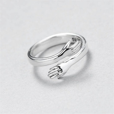 Hannah Silver Adjustable Hug Ring