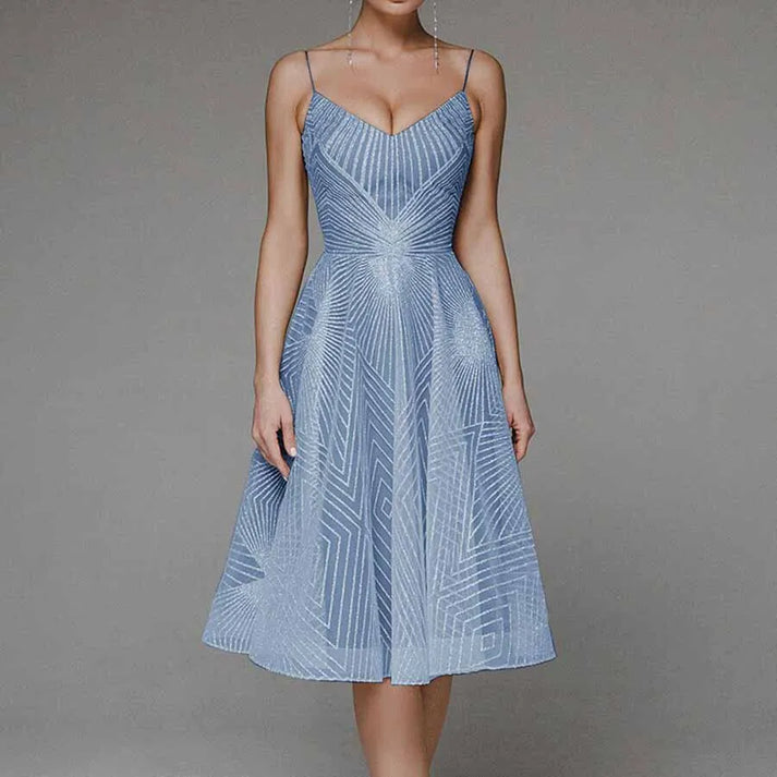 Loren™ - Elegant Dress with Open Back