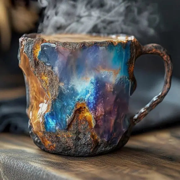 Mineral Crystal Coffee Cups