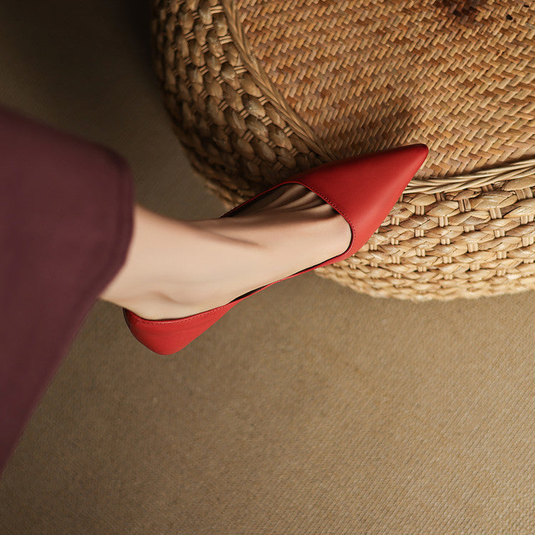 Vienna - Genuine Leather Heels