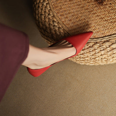 Vienna - Genuine Leather Heels