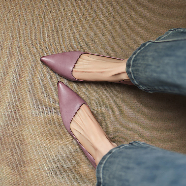 Vienna - Genuine Leather Heels