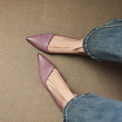 Vienna - Genuine Leather Heels