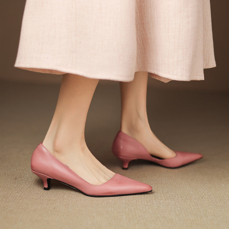 Vienna - Genuine Leather Heels