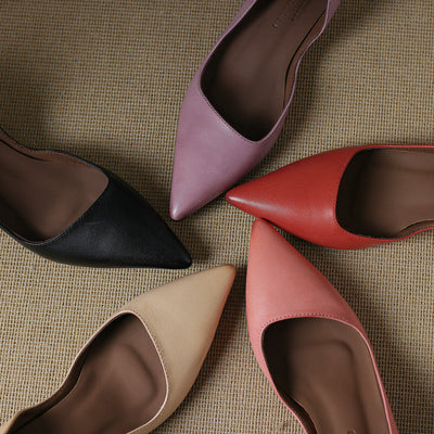 Vienna - Genuine Leather Heels