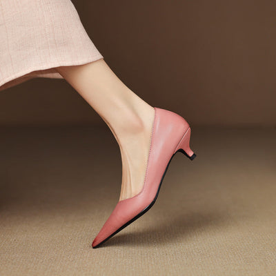 Vienna - Genuine Leather Heels