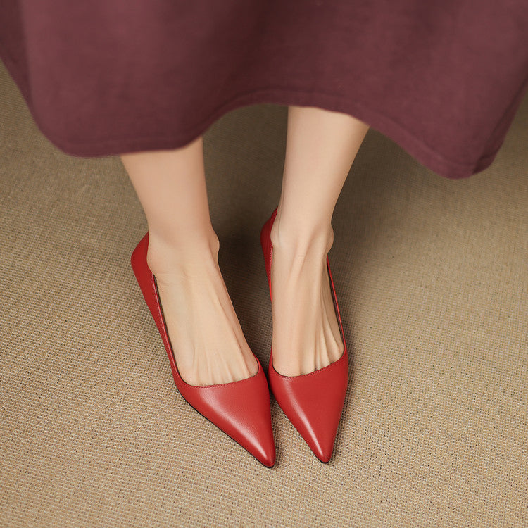 Vienna - Genuine Leather Heels