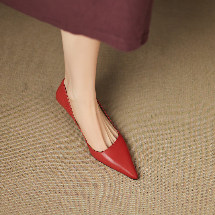 Vienna - Genuine Leather Heels