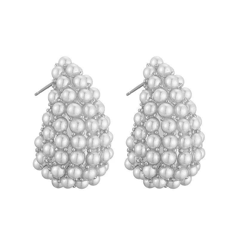 Classic Style Pearl Earrings