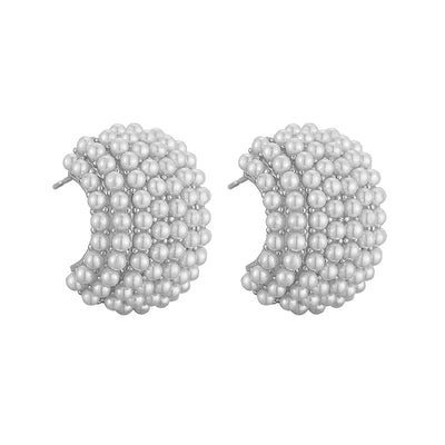 Classic Style Pearl Earrings