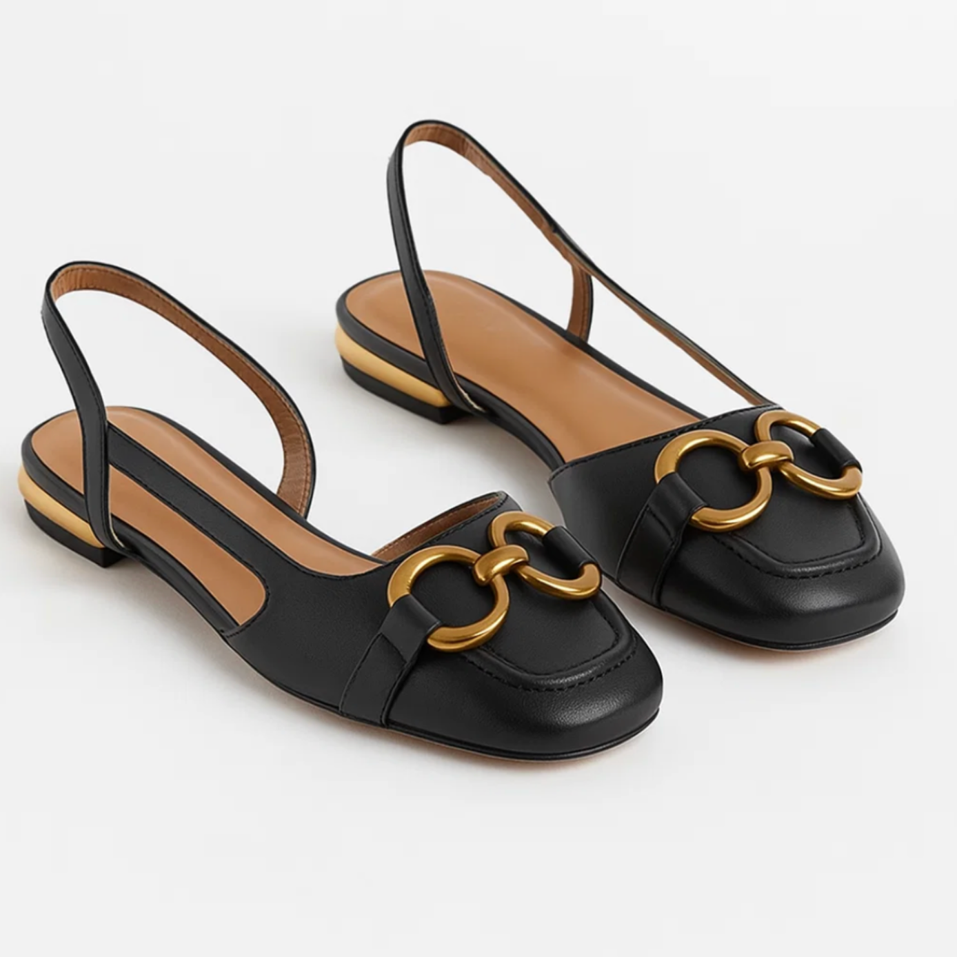 Novara | Slingback Flat Shoes