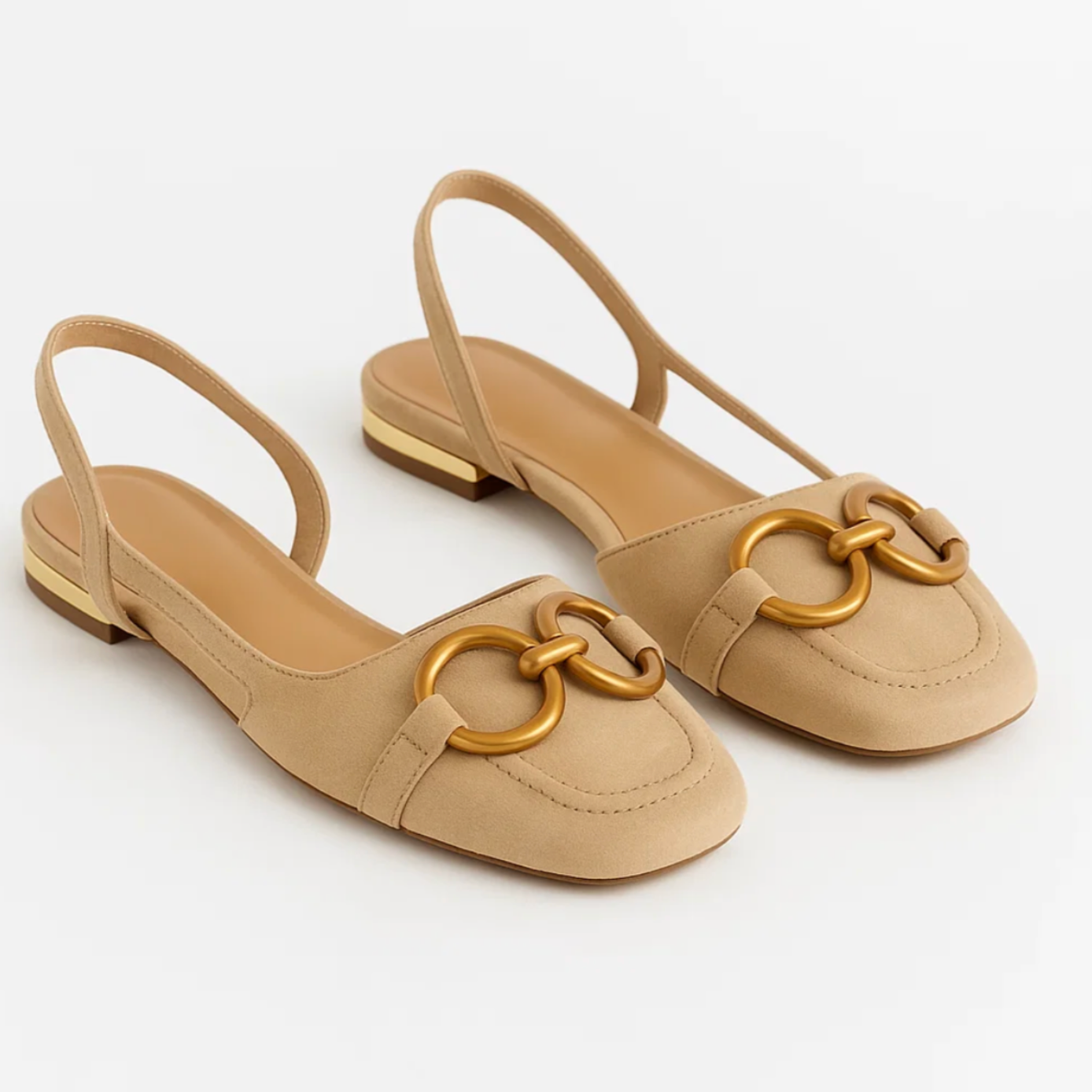 Novara | Slingback Flat Shoes