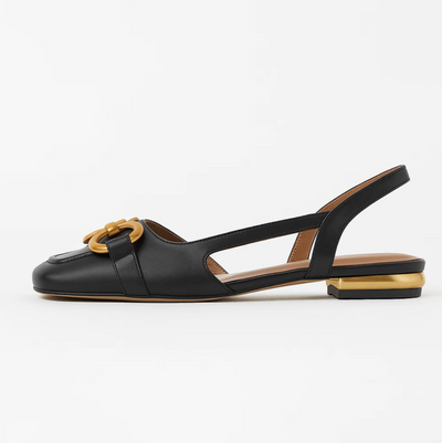 Novara | Slingback Flat Shoes
