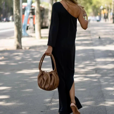 Aiden™ Elegant One-Shoulder Dress
