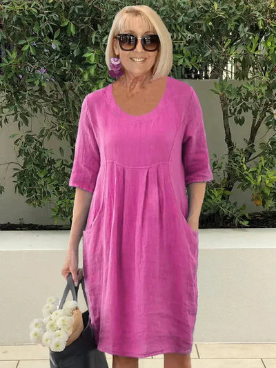 Sophia™ - Loose Dress With Pocket