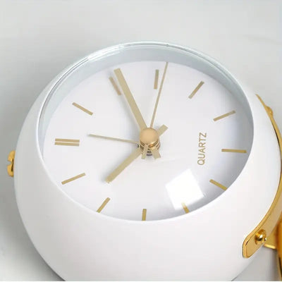 NordAura - Silent Nordic-Inspired Desk Clock For Home Decor