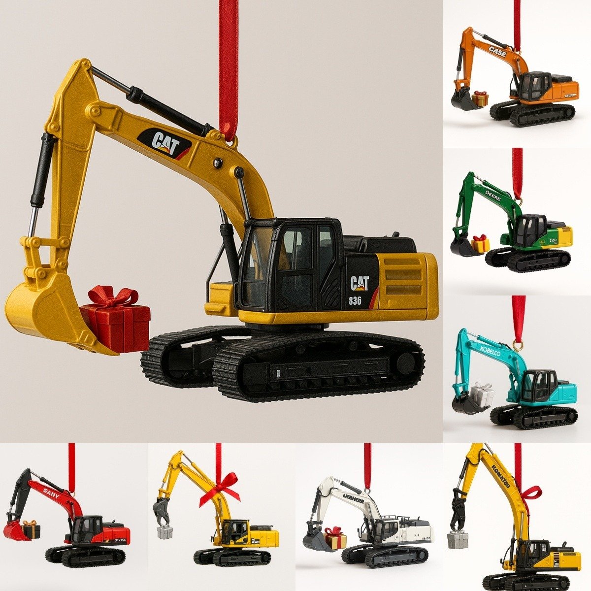 Advent Calendar of Heavy Machinery 2025 · 24 Machines Made of Die-Cast Metal