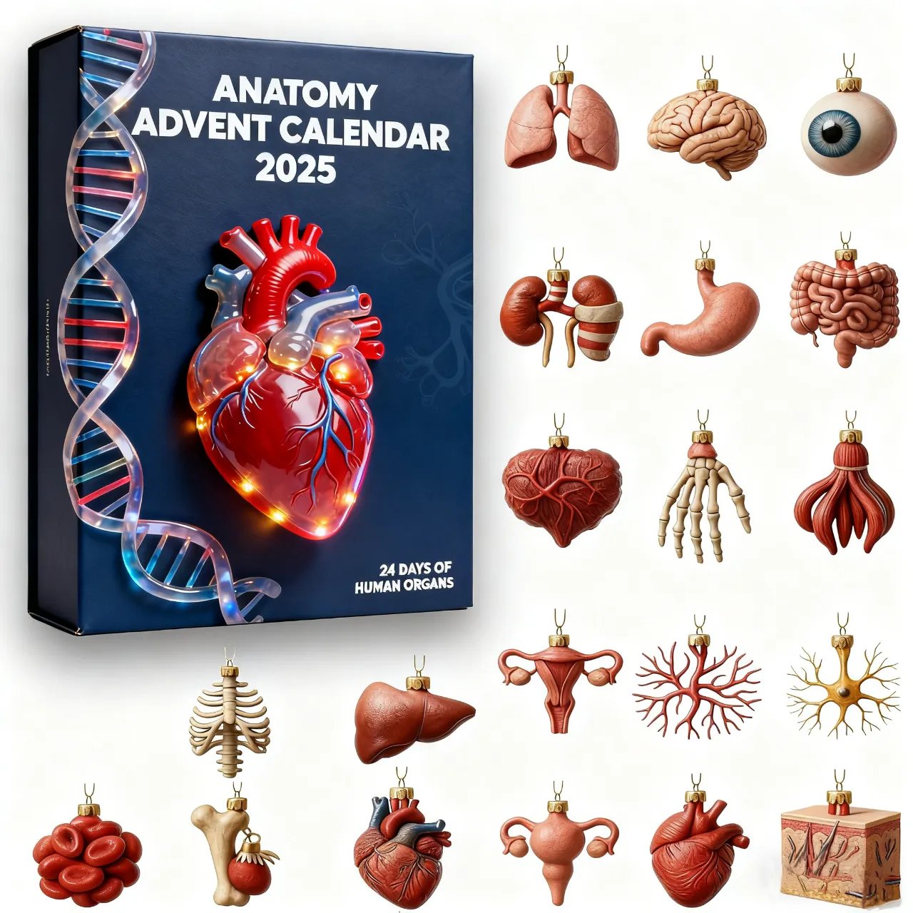 2025 Anatomical Advent Calendar