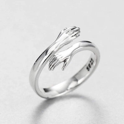 Hannah Silver Adjustable Hug Ring