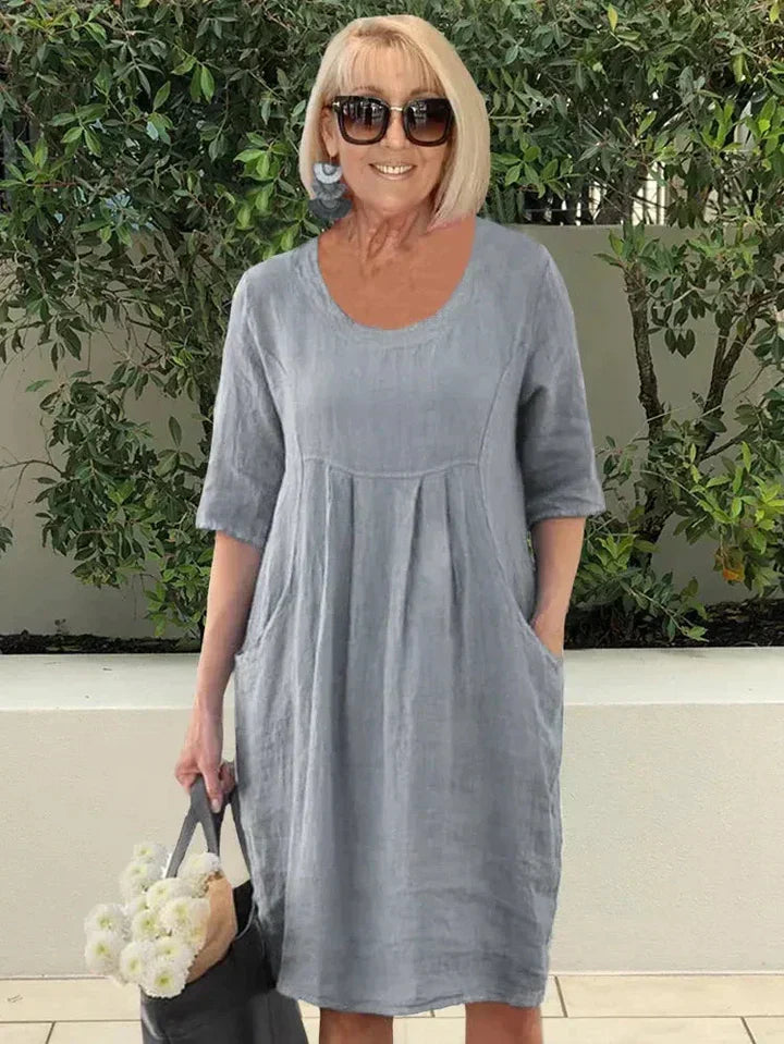 Sophia™ - Loose Dress With Pocket
