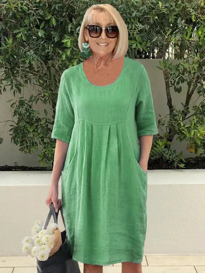 Sophia™ - Loose Dress With Pocket