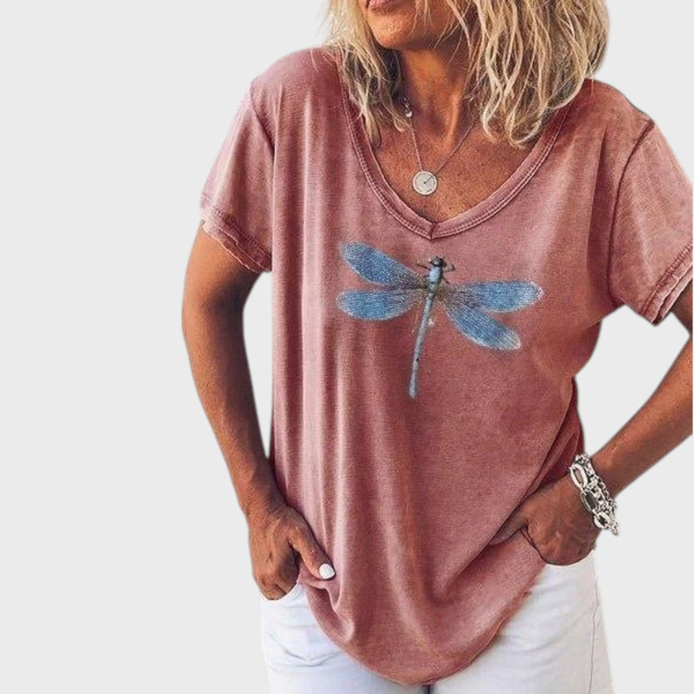 Estelle - V-Neck Tee