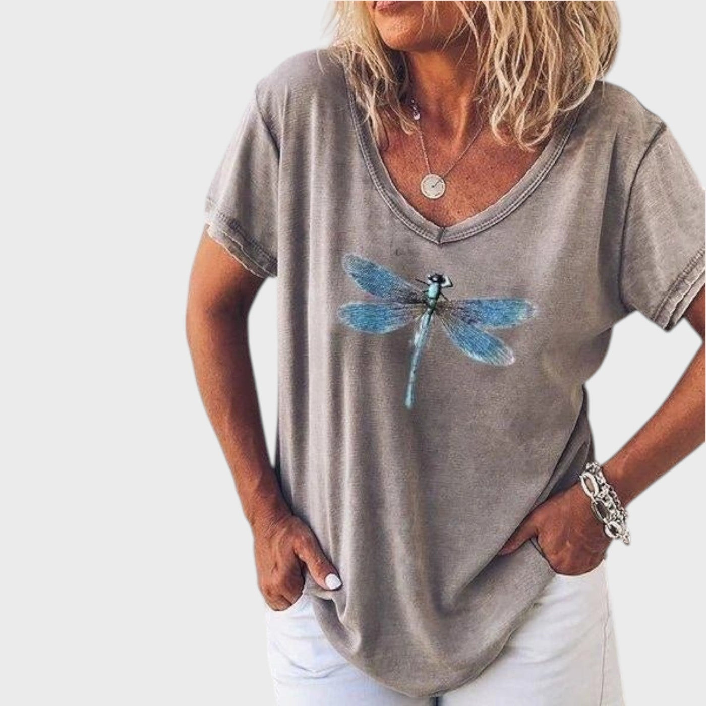 Estelle - V-Neck Tee