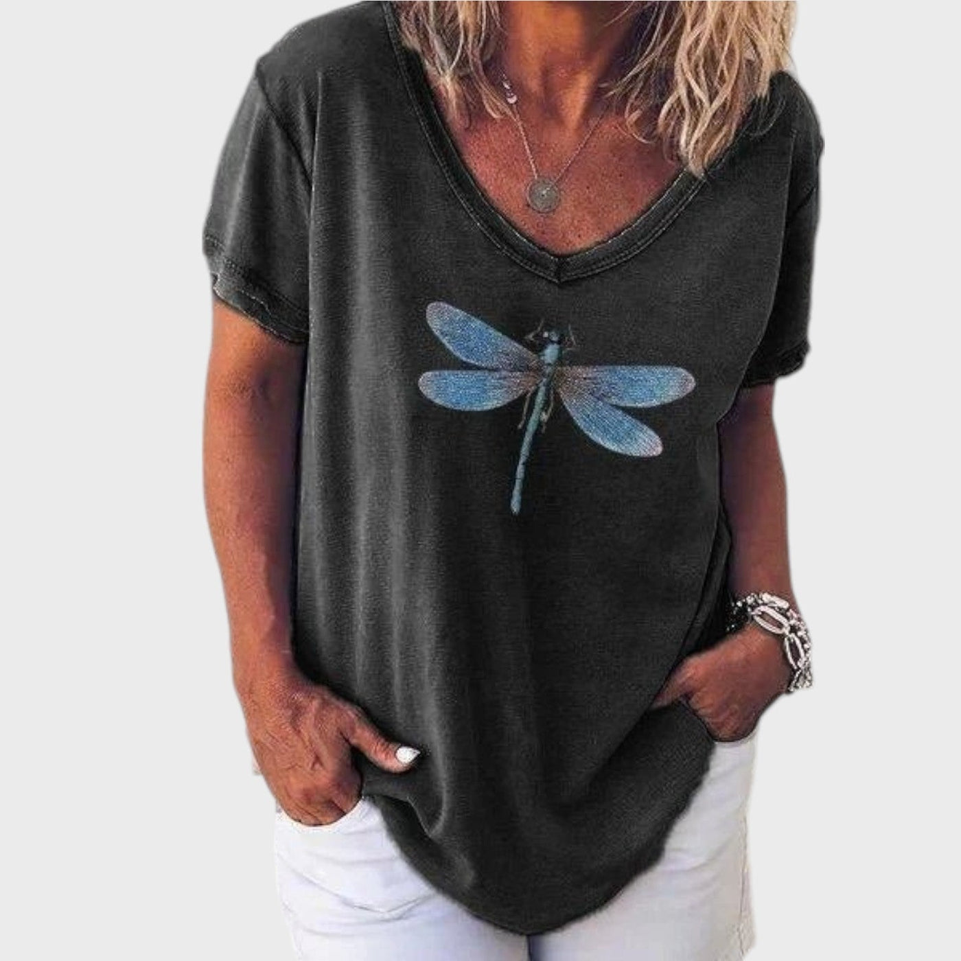 Estelle - V-Neck Tee