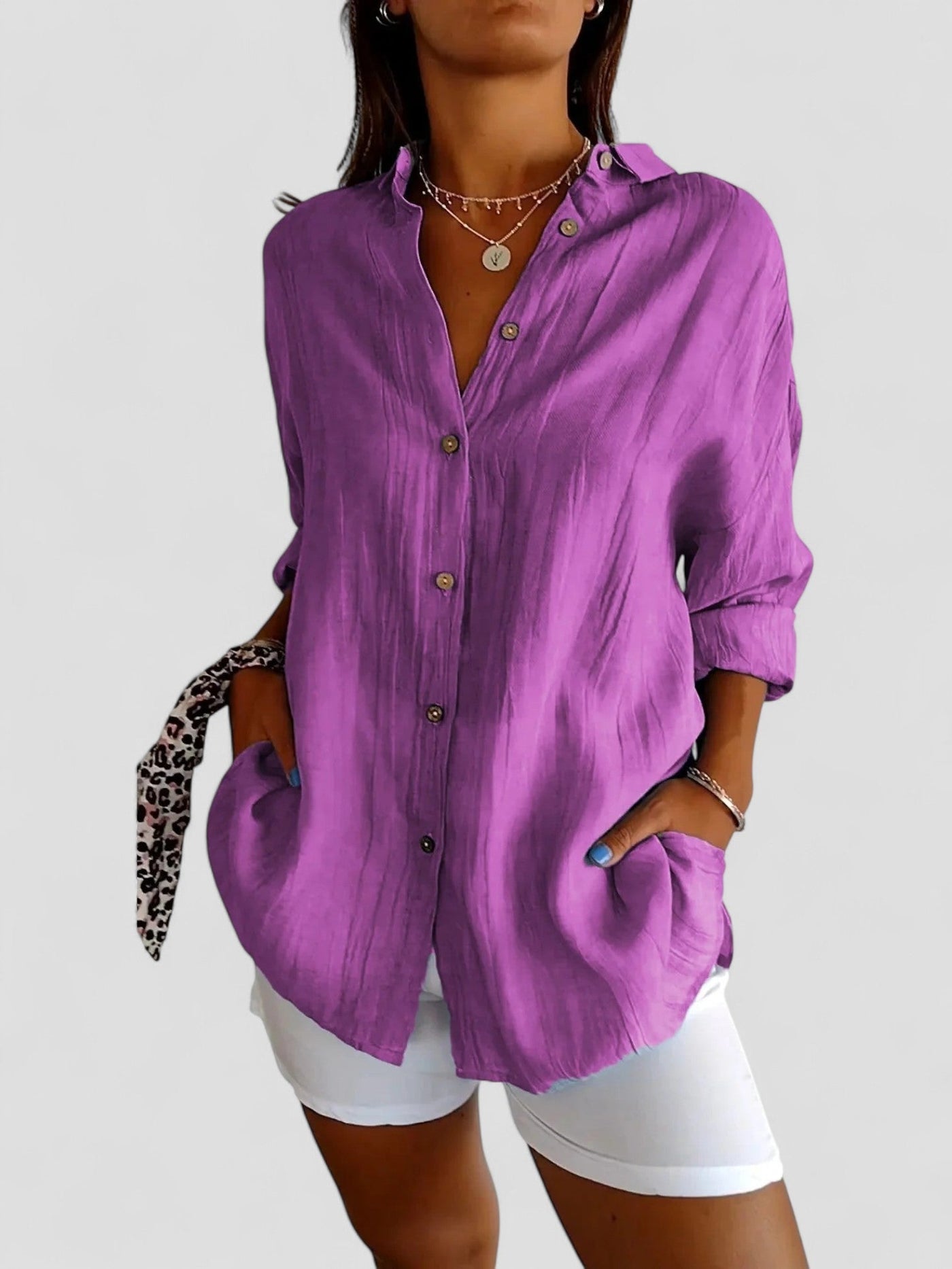 Violetta - Elegant Women's Shirt