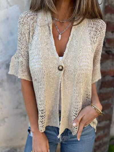 Arielle - Elegant Textured Top